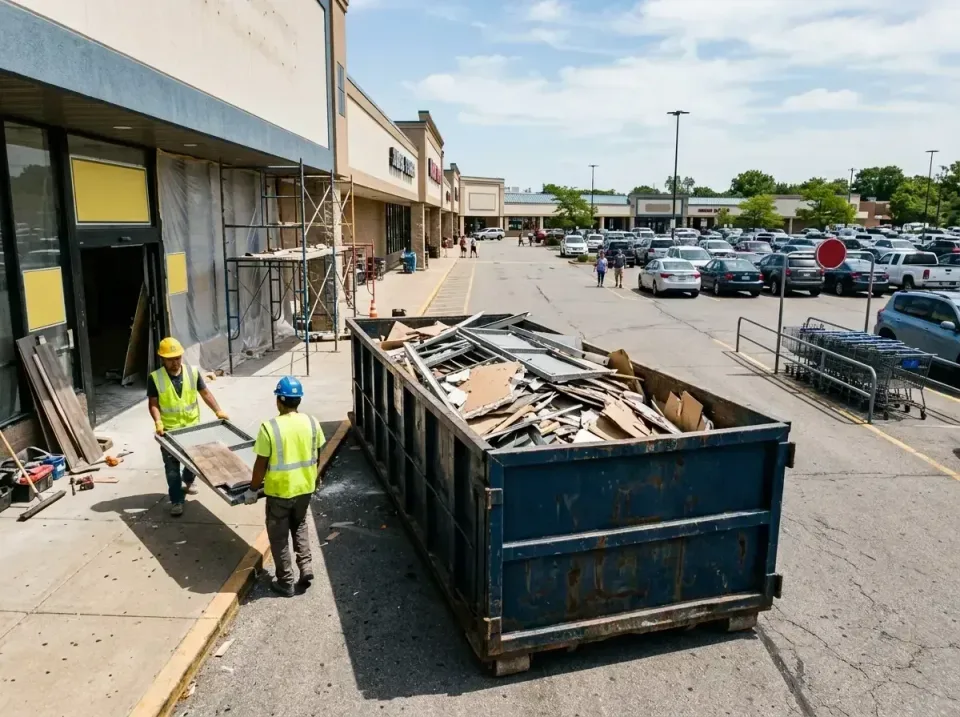 retail-store-renovation-debris-003 — frequently asked questions, Roll-off Dumpster Rentals in Meridian, PA